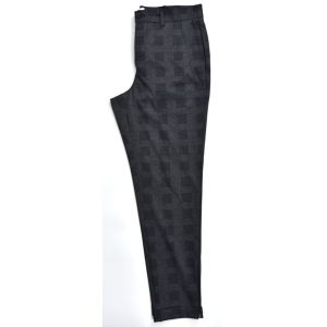 Cheap Excellent Workmanship Tailored Suit Trousers Black Check Breathable for sale