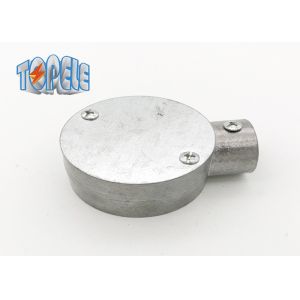BS 31 Aluminum Circular Box Gi Conduit Fittings 3/4" 1" One Way Terminal Box