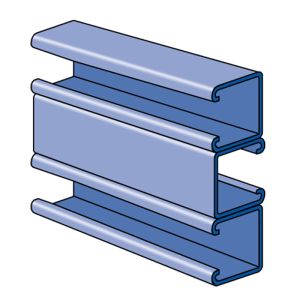 Q235B Q345B Galvanized Steel C Channel For PV Systems