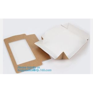 Noodle box, Salad Disposable Packing, Kraft Paper Lunch Box, Disposable Kraft