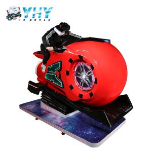 Indoor VR Motorcycle Racing Arcade Machine 220V Portable 2D Racing Simulator