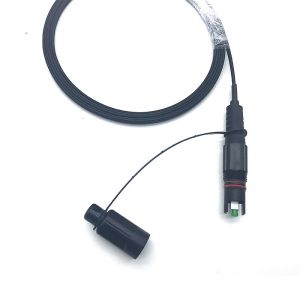 G657A1 Fiber Pre Connectorized Cable With Optitap Waterproof Adapter