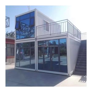 Galvanized Steel Square Tubes Main Structure Customized Color 20ft Container