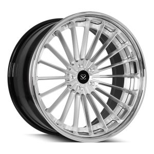 Cheap 21x10 21x12 3PC Forged Aluminum Alloy Wheels Polish For C6 Corvette Z06 for sale
