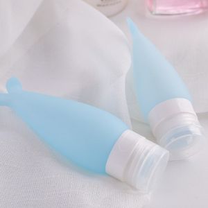 48ml/90ml Silicone Travel Bottles , Travel Size Containers With Customized Logo