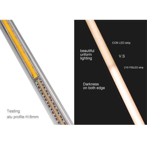 12V / 24V COB LED Rope High CRI 90 480LEDs/M COB LED Strip Light