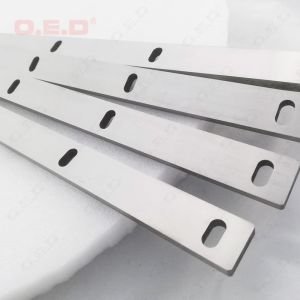 Ground Sliding Tungsten Carbide Strips Length 110mm With Holes ​