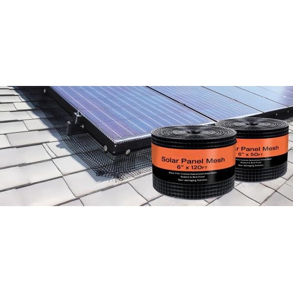 Galvanized Steel Pigeon Proofing Mesh Weld black pvc coated