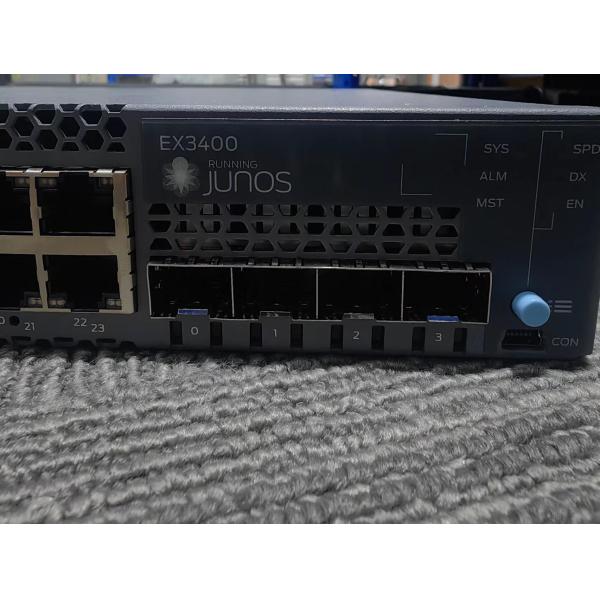 10/100/1000Mbps Juniper EX3400-24T Services Gateway Full-Duplex Half-Duplex