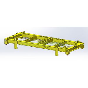 Robust Design Container Lifting Spreader Bar Compact Structure Running Smoothly