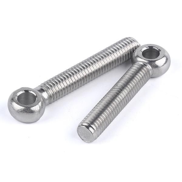 Quality Zinc Plated Forged Stainless Steel Eye Bolt for Lifting in Industrial Environments wholesale
