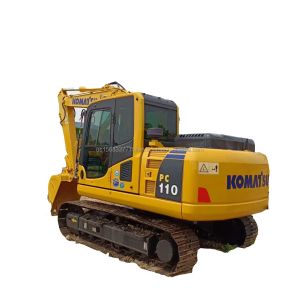 11000 KG Used Komatsu PC110-8 Hydraulic Crawler Excavator with Original