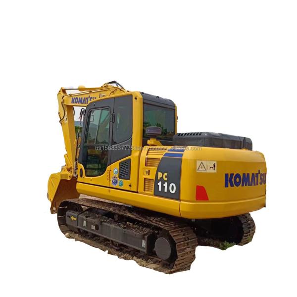 11000 KG Used Komatsu PC110-8 Hydraulic Crawler Excavator with Original