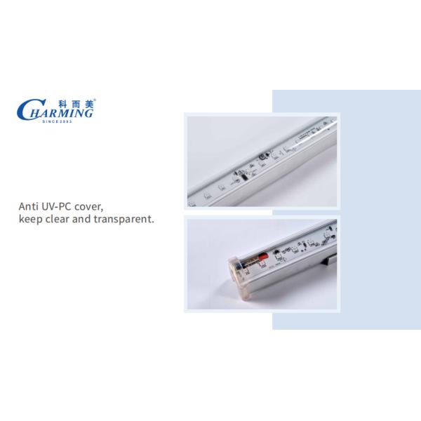 IP65 Waterproof RGB Led Tube Light SPI Control SMD5050 for Building