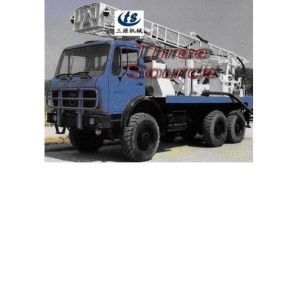 Cheap Truck mounted drilling rig with drilling depth 300 meters for sale