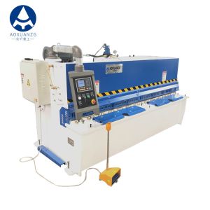 China QC11K-4*2500 Hydraulic Guillotine Shear Machine Swing Cutter 5.5kw on sale