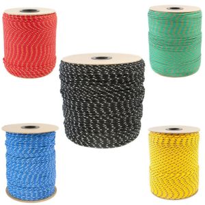 Customized High Tenacity 3mm-5mm Braided PP Rope With ± 5% Weight And Length