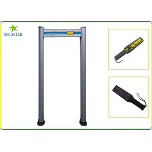 33 Detection Zones Cylindrical Door Frame Metal Detector Used in Nation