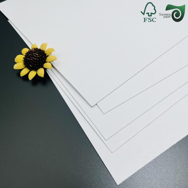 FSC 135gsm 21 29.7cm Clear Printed Double Sided Gloss Digital C2S Paper Coated