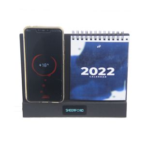 China 10W Multifunctional Wireless Charging Calendar nontoxic With Pen Stand on sale
