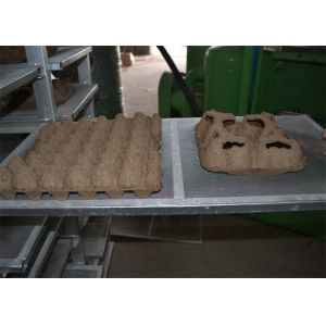 High Reliability Paper Egg Tray Moulding Machine , Pulp Egg Tray Machine