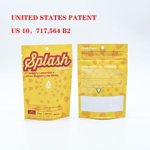 Cheap Custom Odor Proof Child Safe Mylar Bags For Tobacco Packaging With Secure Plastic Zip Lock for sale