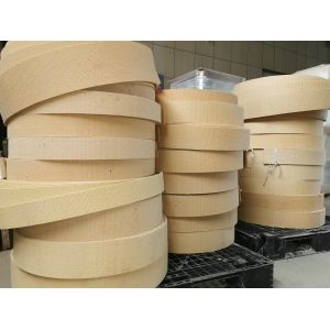 Brown 20m Non Asbestos Woven Brake Lining With Resin