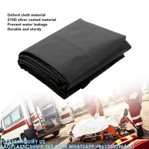 Body Bag, Leak Proof Cadaver Morgue Bodies Bag With 4 Handles, Center Zipper,