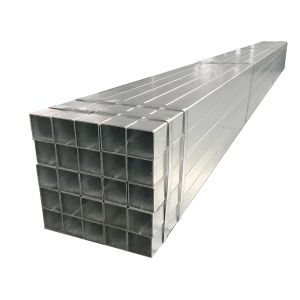 MS ERW Galvanized Steel Square Tube Q235 Galvanised Square Hollow Section 0.5mm
