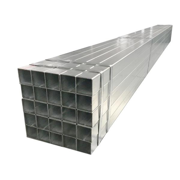 MS ERW Galvanized Steel Square Tube Q235 Galvanised Square Hollow Section 0.5mm