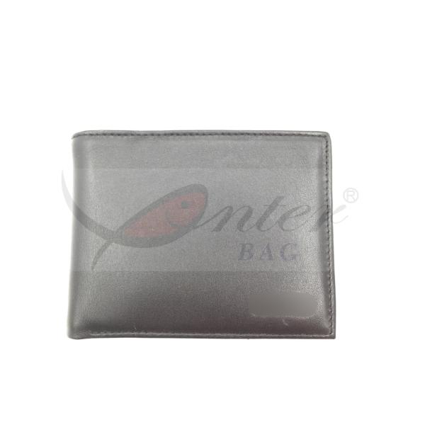 Quality Soft Feeling Personalized Leather Wallets For Men Long Big Volume 11.5*9 Cm wholesale