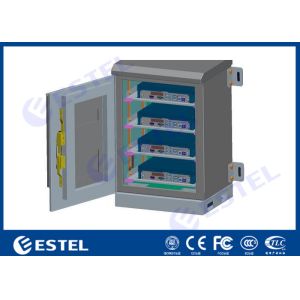 Small Double Layer Outdoor Wall Mounted Cabinet For Installing Mini Computer