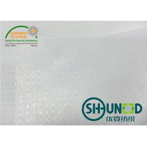 Silicon Non Woven Interlining 50% Polyester Fused Fabric For Embroidery