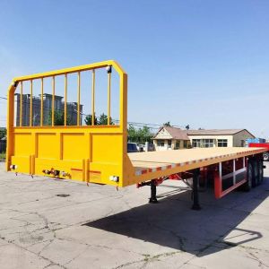 3-Axis / 4-Axis / 5-Axis 40-Foot Carbon Steel Aluminum Container Transport Flat