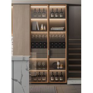 Custom Luxury Sideboard Cabinets With Wine Rack