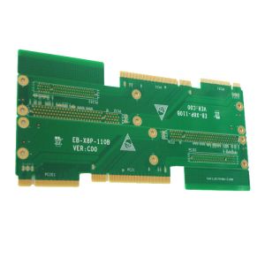 1oz Industrial Control PCB Assembly ENIG Gold Finger PCB Rigid