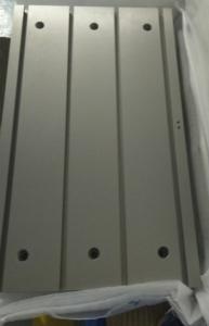China Custom Aluminum Alloy anodized / Steel key board Panel CNC Milling Cnc machining Service on sale