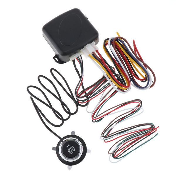 Car Push Start System Keyless entry One button Start Stop Engine Lock Ignition