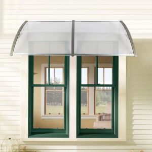 90x240cm Door Windouw Awning Canopy Shelter Roof for Front/Back Door Window