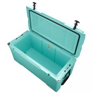 135QT Waterproof Rotomolded Ice Box Plastic Wheeled Cooler