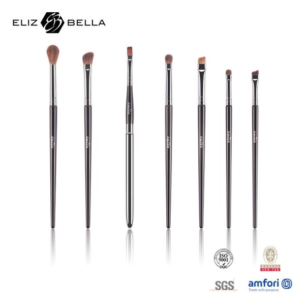 Quality Professional Travel Makeup Brush Set 7Pcs With Fluffier And Hygienic Design wholesale