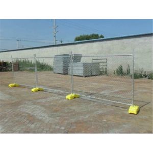 chain link temporary construction fence panels 6FT X 10F Mesh 2 3/8 " x 2 3/8" (