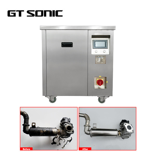 Quality 6000W Heating Power Industrial Ultrasonic Cleaner Dual Frequency PLC Control wholesale