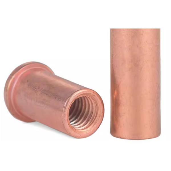 M10 M12 steel Weld STUD Bolt with Nut washer Metal Bolts Brass plating and polished