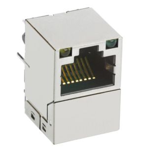 Cheap Vertical RJ45 Magjack SI-46019-F 1X1 Support 10/100Base T Speed for sale