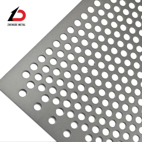 Quality Small Round Hole Perforated Metal Mesh Decoration Aluminum Wire Mesh For Building Balcony wholesale