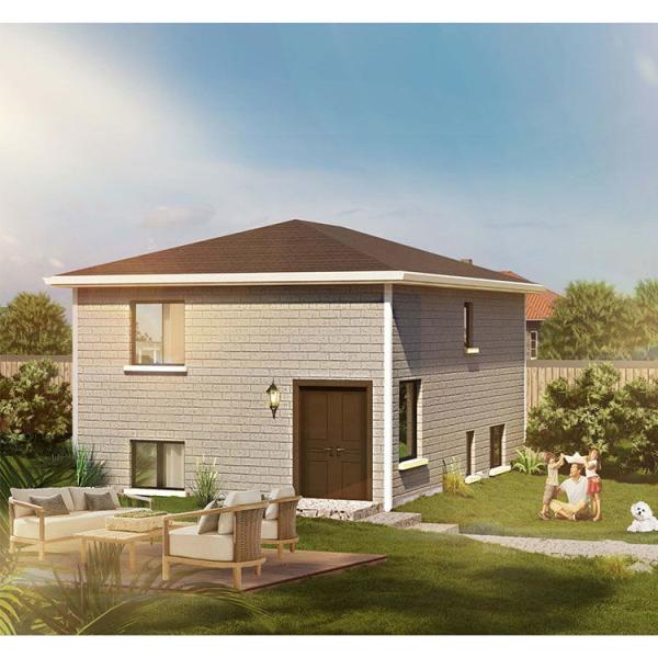 Modular Prefabricated Luxury House Villa Frame, Prefab Metal Frame Steel Storage Building Kits