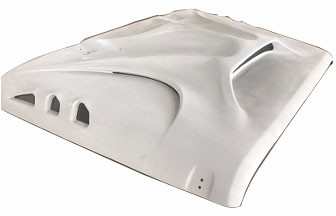 Quality Engine hood cover for Jeep Wrangler JK 2007+ vented hood bonnet for Jeep JK 2017 offroad parts wholesale