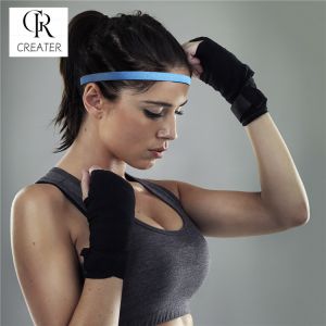 Elastic Running Non Slip Silicone Yoga Hair Headband Wraps Custom Sports