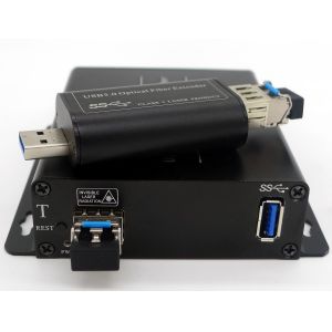 High speed USB3.0 to fiber extender,superspeed USB3.0 over fiber multiplexer